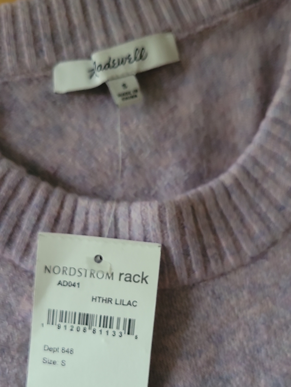 Madewell Wool Blend Balloon-Sleeve Pullover Sweater - Picture 8 of 13